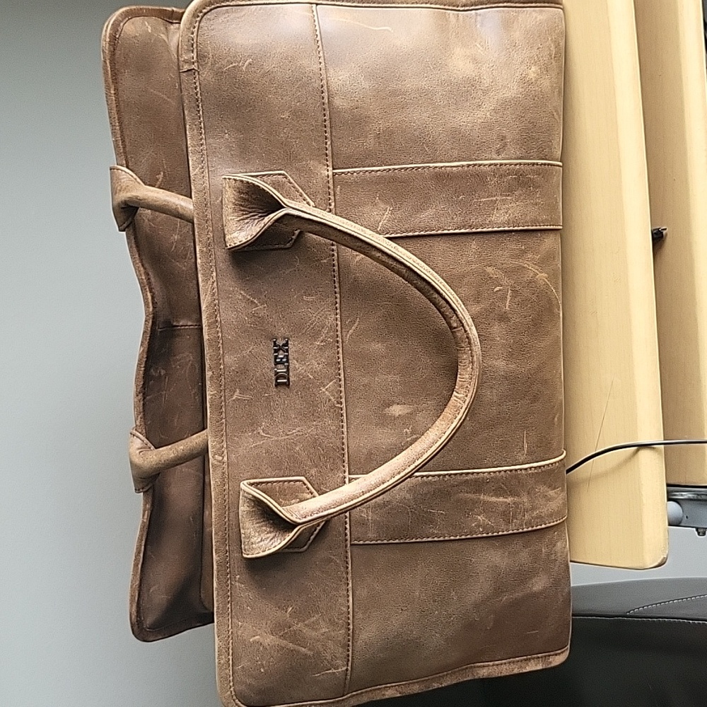 Original Learher Duffel Bag for Travel, Gym.